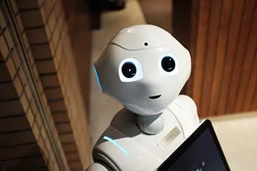 Alex Knight a human like robot.